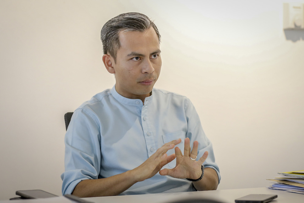 Lembah Pantai MP Fahmi Fadzil to Malay Mail at the Lembah Pantai Service Centre in Kuala Lumpur January 18, 2019. u00e2u20acu201d Picture by Firdaus Latif