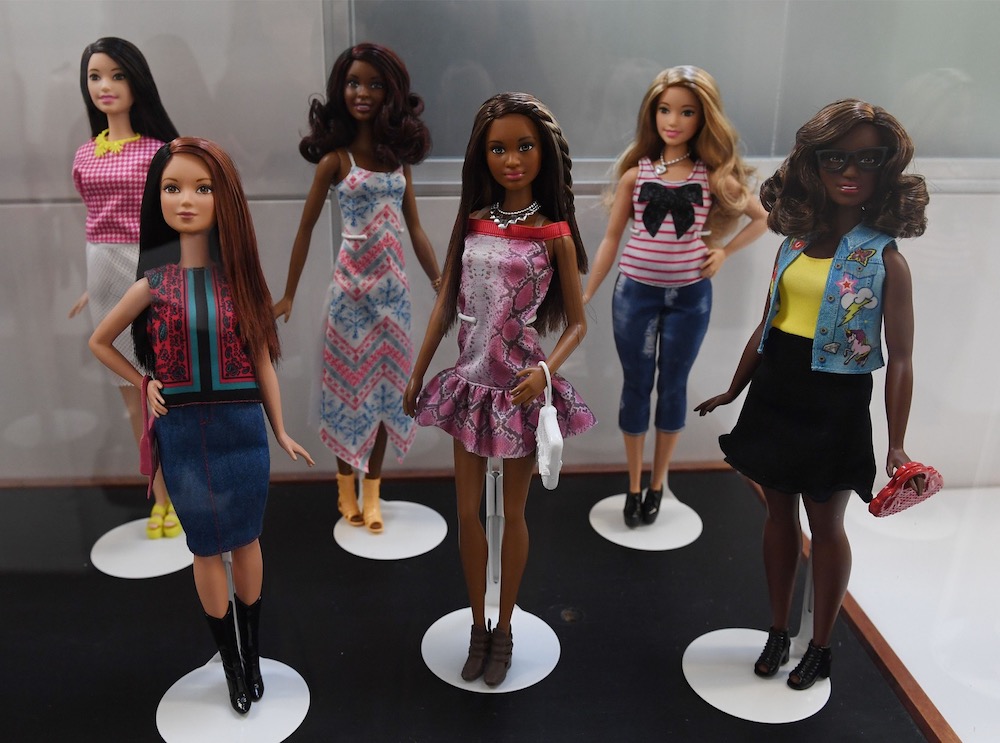 Barbie doll prototypes are displayed at a workshop in the Mattel design centre as the iconic doll turns 60, in El Segundo December 7, 2018. u00e2u20acu201d AFP pic