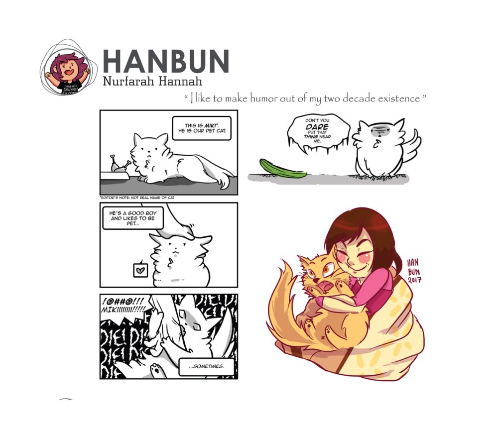 One of the featured artworks in SCROLL.