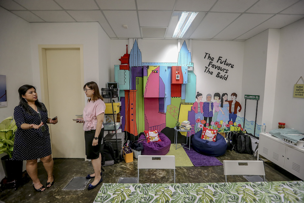 General view at HelloHERA during its launch at Q Sentral in Kuala Lumpur January 17, 2019. — Picture by Firdaus Latif