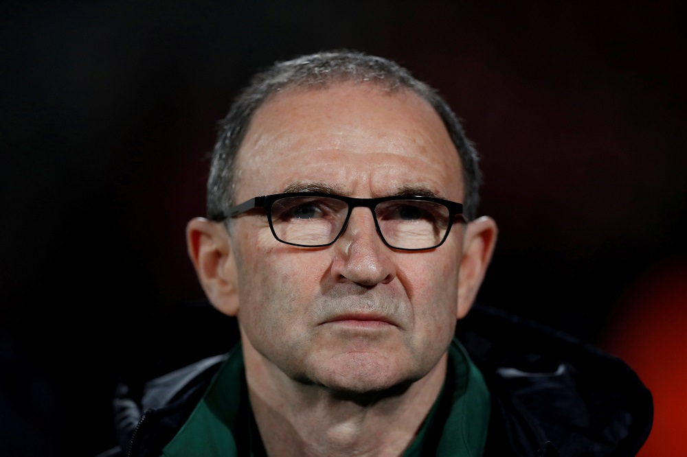 Former Republic of Ireland manager Martin O'Neill at Ceres Park in Denmark November 19, 2018. u00e2u20acu201d Picture by Action Images via Reuters