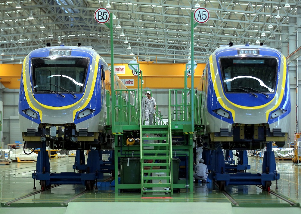 About 200 train cars are manufactured each year at the China Railway Rolling Stock Corp (CRRC) Rolling Stock Centre in Batu Gajah. Picture taken January 3, 2019. u00e2u20acu201d Picture by Farhan Najib