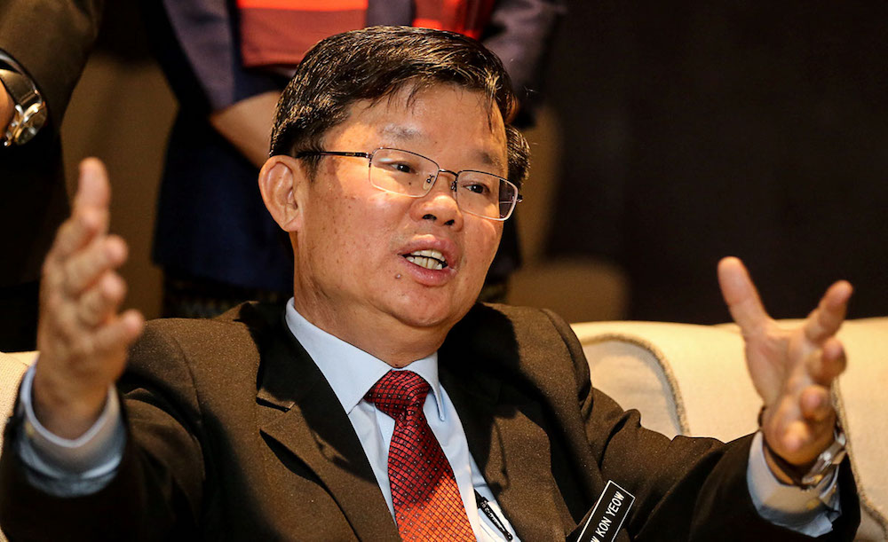 Penang Chief Minister Chow Kon Yeow speaks to the press after a monthy assembly with state civil servants in George Town January 7, 2019. u00e2u20acu201d Picture by Sayuti Zainuddin