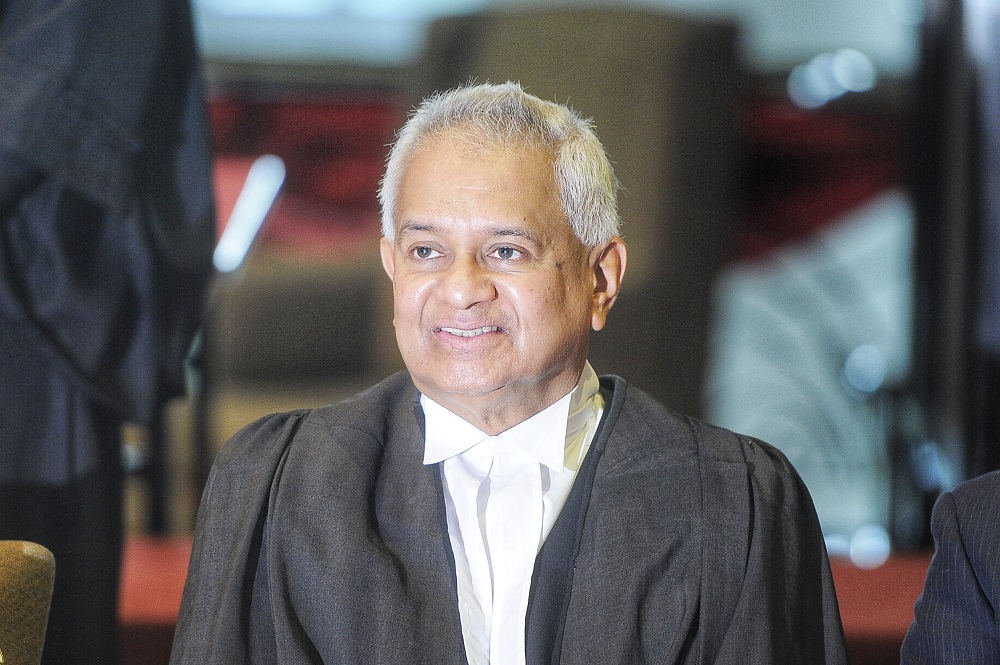 Attorney General Tommy Thomas at the opening of the legal year 2019 in Putrajaya January 11, 2019. u00e2u20acu201d Picture by Shafwan Zaidon