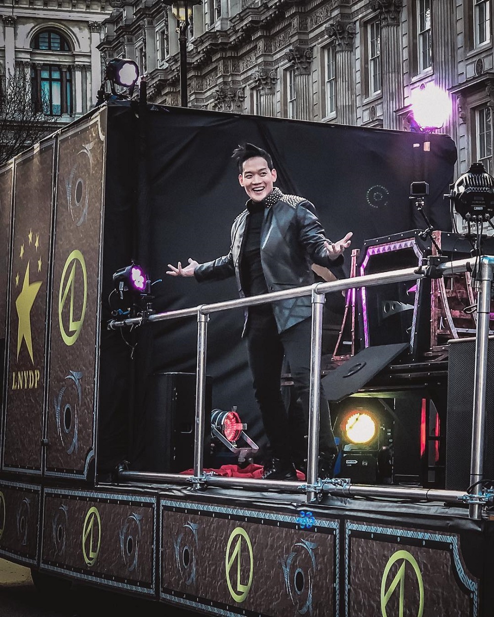 Andrew Lee shot to fame last year with a daring knife-throwing card trick on 'Asia's Got Talent'. u00e2u20acu201d Picture from Instagram/Andrew Lee