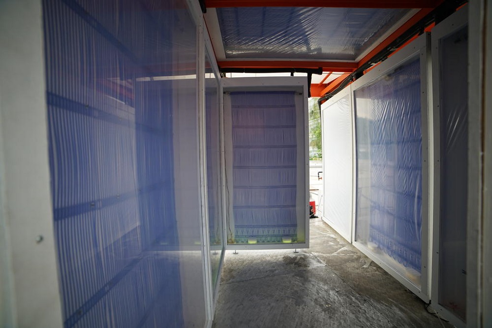 The Cold Tube is the worldu00e2u20acu2122s first successful demonstration of radiant cooling technology used outdoors in the tropics. u00e2u20acu201d Picture courtesy of Singapore-ETH Centre via TODAY