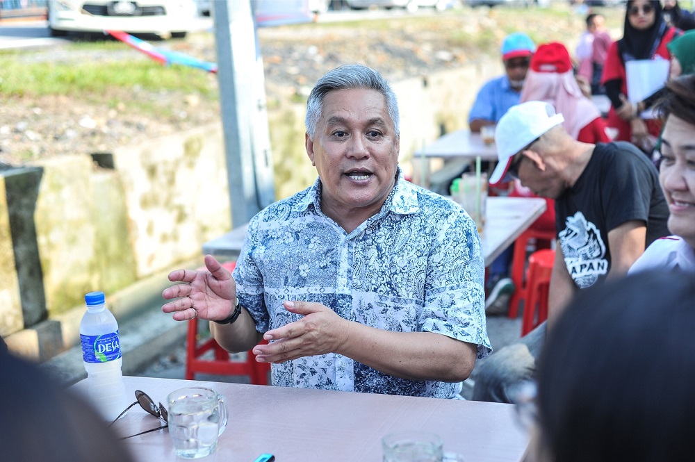 Chef Wan speaks to the media during the u00e2u20acu02dcLetu00e2u20acu2122s Cook with Chef Wanu00e2u20acu2122 programme in Ayer Hitam May 8, 2018. u00e2u20acu201d Picture by Shafwan Zaidon