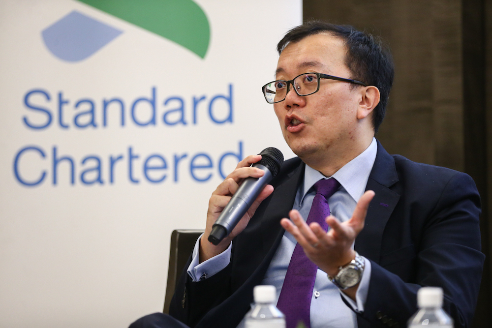 Edward Lee Standard Chartered Chief Economist Asean and South Asia during the briefing January 22,2019. u00e2u20acu201d Picture by Ahmad Zamzahuri