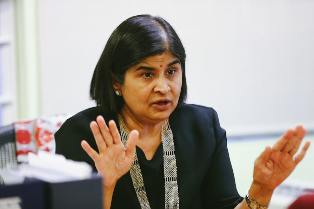 Datuk Ambiga Sreenevasan speaks to Malay Mail in Kuala Lumpur January 29, 2019. u00e2u20acu201d Picture by Ahmad Zamzahuri