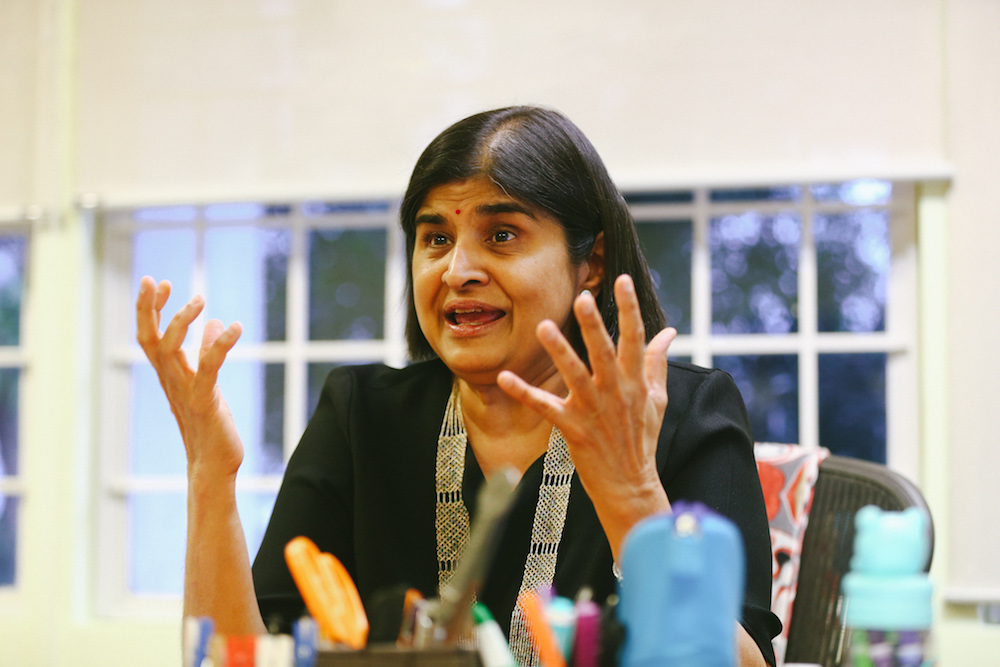 Datuk Ambiga Sreenevasan praised Tan for his integrity and professionalism.— Picture by Ahmad Zamzahuri