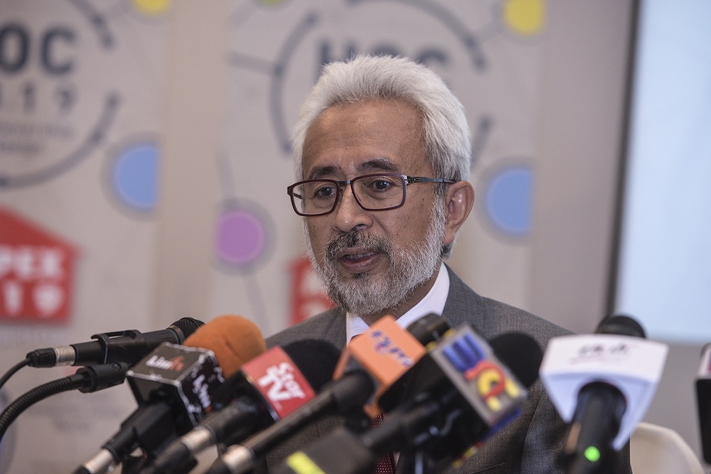 Deputy Minister of Housing and Local Government Datuk Raja Kamarul Bahrin at a press conference in Kelana Jaya January 31, 2019. u00e2u20acu201d Picture by Shafwan Zaidon