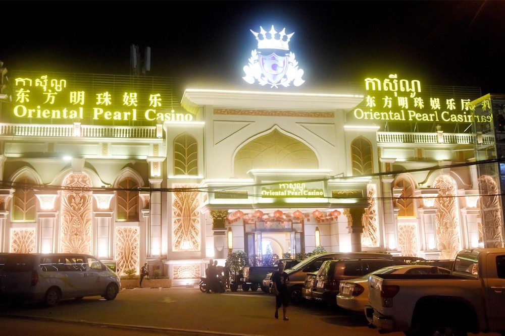 This photo taken on December 13, 2018 shows one of the many Chinese casino establishments in Sihanoukville, the coastal capital of Preah Sihanouk province. u00e2u20acu201d AFP pic