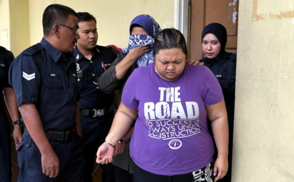 Babysitter Noor Aqilah Abd Rahman was charged with two counts of abusing an infant. — Bernama pic
