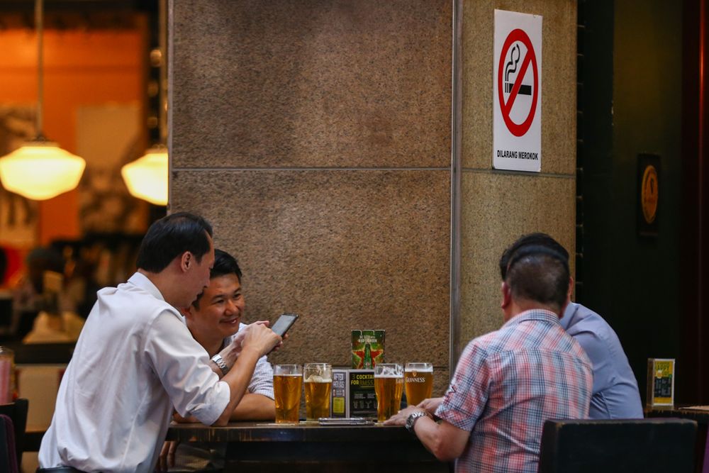 Eateries on Pavilion's third floor wing where smoking was previously allowed.