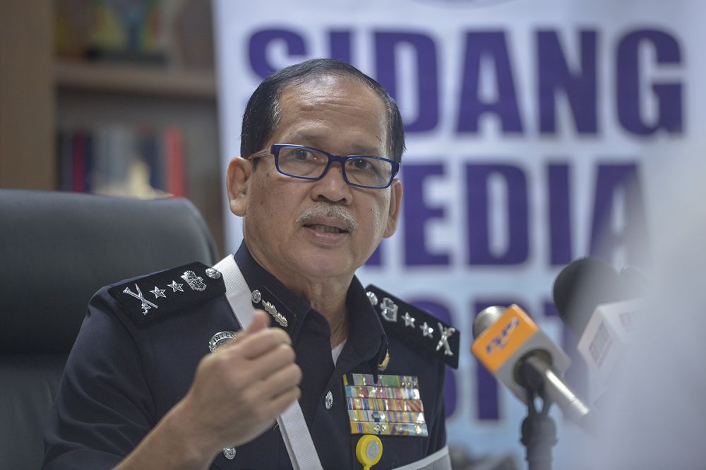 Bukit Aman Department of Investigation and Traffic Enforcement director DCP Datuk Azisman Alias speaks during a press conference in Kuala Lumpur January 30, 2019. u00e2u20acu2022 Picture by Mukhriz Hazim