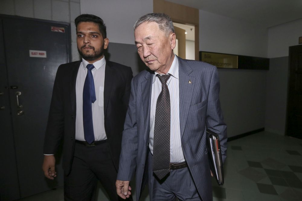 Dr Shaariibuu Setev arrives at the Shah Alam Hight Court January 25, 2019. u00e2u20acu2022 Picture  by Yusof Mat Isa 