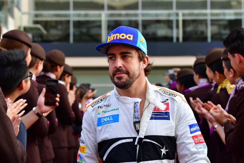 McLaren's Spanish driver Fernando Alonso walks ahead of the Abu Dhabi Formula One Grand Prix at the Yas Marina circuit in Abu Dhabi November 25, 2018. u00e2u20acu201d AFP pic