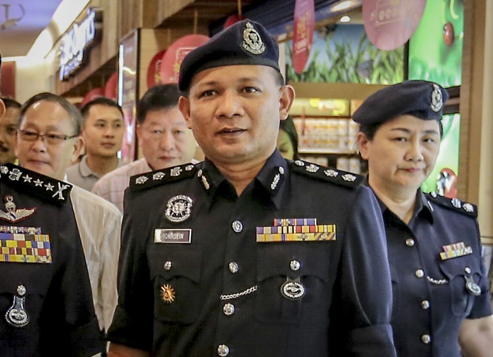 Cheras district police chief Assistant Commissioner Mohamed Mokhsein Mohamed Zon.  Picture by Firdaus Latif