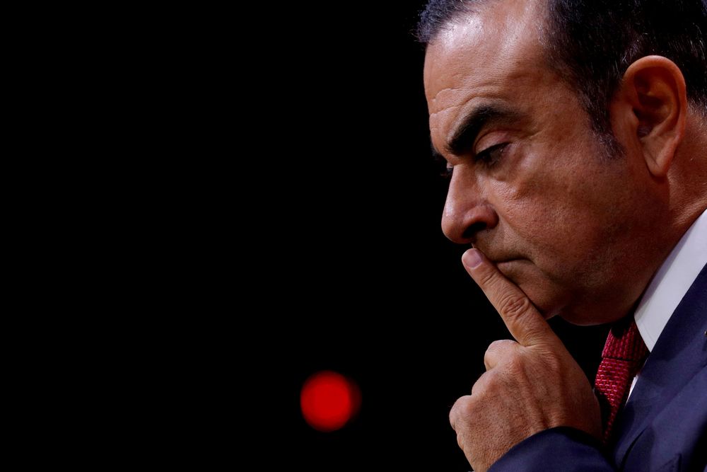 Carlos Ghosn, Chairman and CEO of the Renault-Nissan Alliance, reacts during a news conference in Paris, France, September 15, 2017. u00e2u20acu201d Reuters pic
