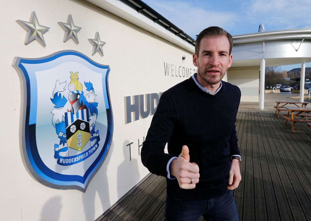 Huddersfield Town manager Jan Siewert poses for a photo after the press conference at Canalside Sports Complex, Huddersfield, Britain, January 22, 2019. u00e2u20acu201d Reuters pic