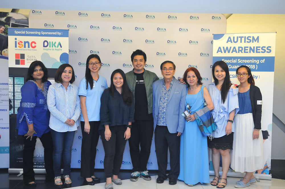 (From left) Nisha, Dika advisor Jenny Sim, ISNC co-founder Pua Chee Ling, Sabrina Wong, Kyo Chen, ISNC founder Dr Sim Quan Seng, Veronica Sim,  ISNC co-founder Low Lay Har and Tris. — Picture courtesy of ISNC