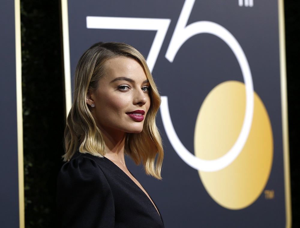 Actress Margot Robbie arrives at the 75th Golden Globe Awards in Beverly Hills, California January 7, 2018. u00e2u20acu201d Reuters pic    