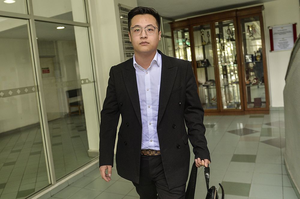 Altantuya Shaariibuuu00e2u20acu2122s son, Mungunshagai Bayarjargal, is pictured at the Shah Alam High Court January 31, 2019. u00e2u20acu201d Picture by Miera Zulyanann