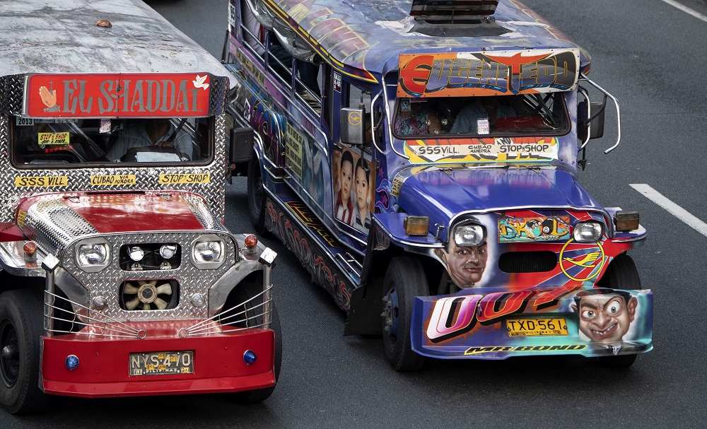 This picture taken on January 17, 2019 shows jeepneys during rush hour in Manila. u00e2u20acu201d AFP pic    