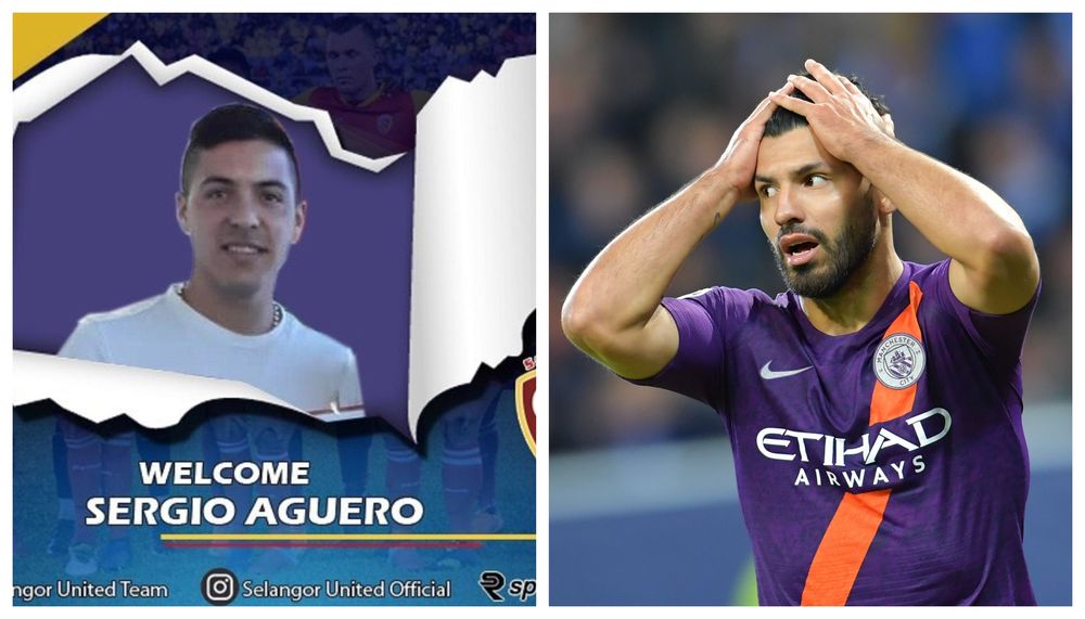 Argentinian footballer Sergio Aguero joins Selangor United Football Club ahead of the 2019 season. u00e2u20acu201d Picture via Instagram/by AFP