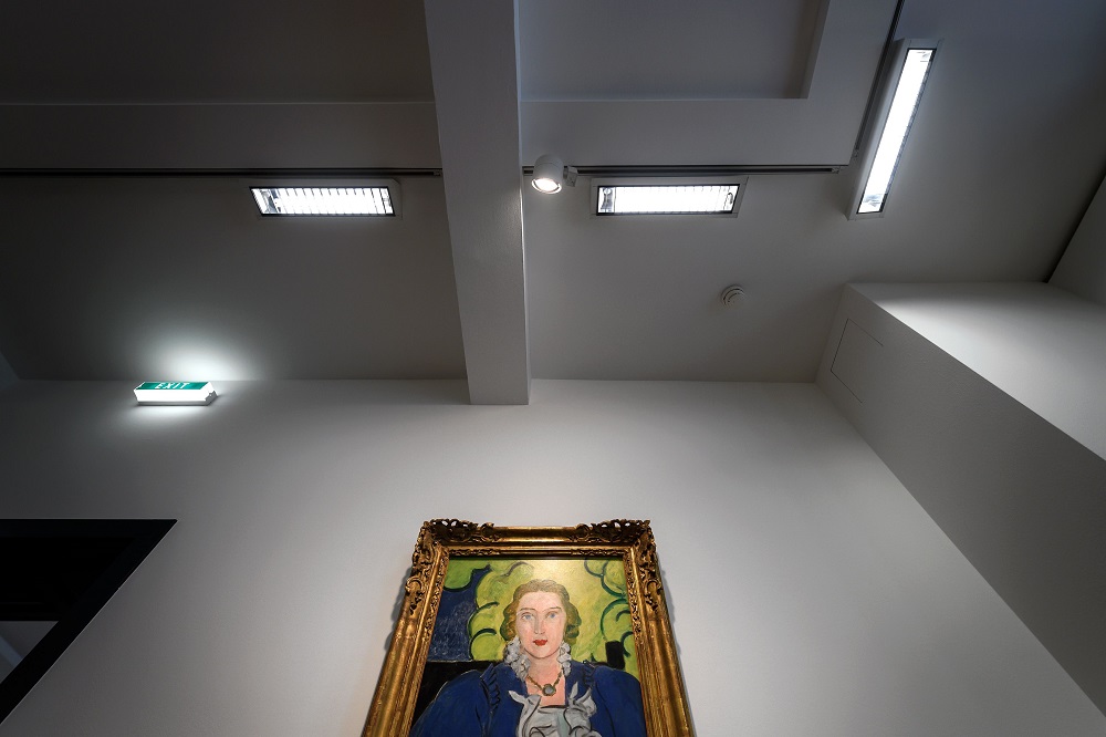 A painting by Henri Matisse entitled u00e2u20acu02dcThe Blue Blouseu00e2u20acu2122 is seen at the Kunstmuseum Bern in Bern December 4, 2018. u00e2u20acu201d AFP pic      