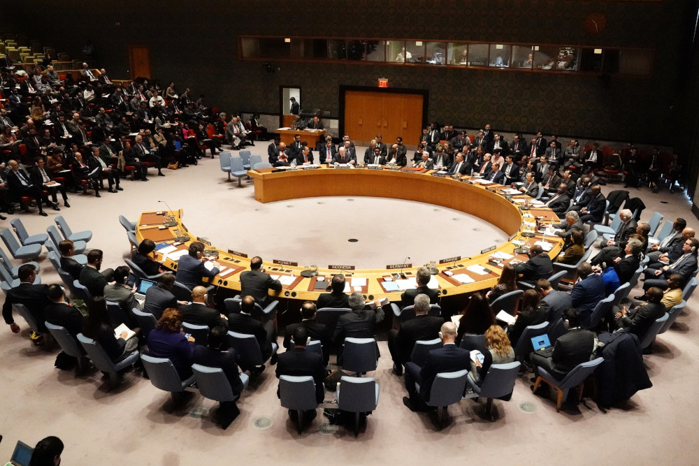 The United Nations Security Council meets about the situation in Venezuela in New York City, New York, January 26, 2019. u00e2u20acu201d Reuters pic