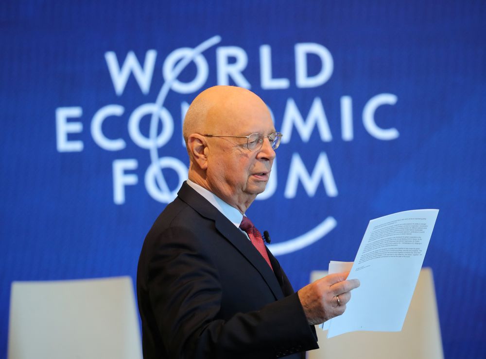 Founder and Executive Chairman of the World Economic Forum (WEF) Klaus Schwab attends a news conference ahead of the Davos annual meeting in Cologny near Geneva, Switzerland January 15, 2019. u00e2u20acu201d Reuters pic