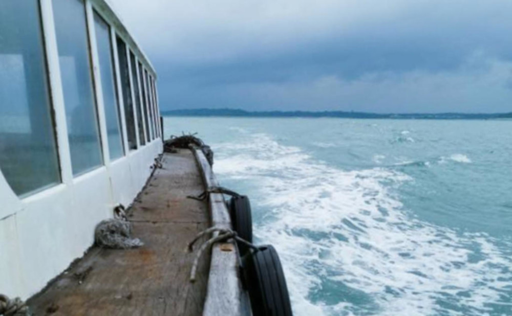 Aloysius Pangu00e2u20acu2122s ashes were scattered in the waters near Pulau Ubin at around noon, said his manager Dasmond Koh. u00e2u20acu201d Picture courtesy of NoonTalk Media/Facebook via TODAY