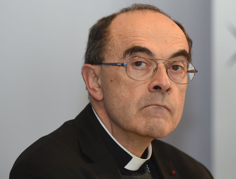 Roman Catholic Cardinal Philippe Barbarin looks on during the Conference of Bishops of France in Lourdes, southwestern France March 15, 2016. u00e2u20acu201d AFP pic