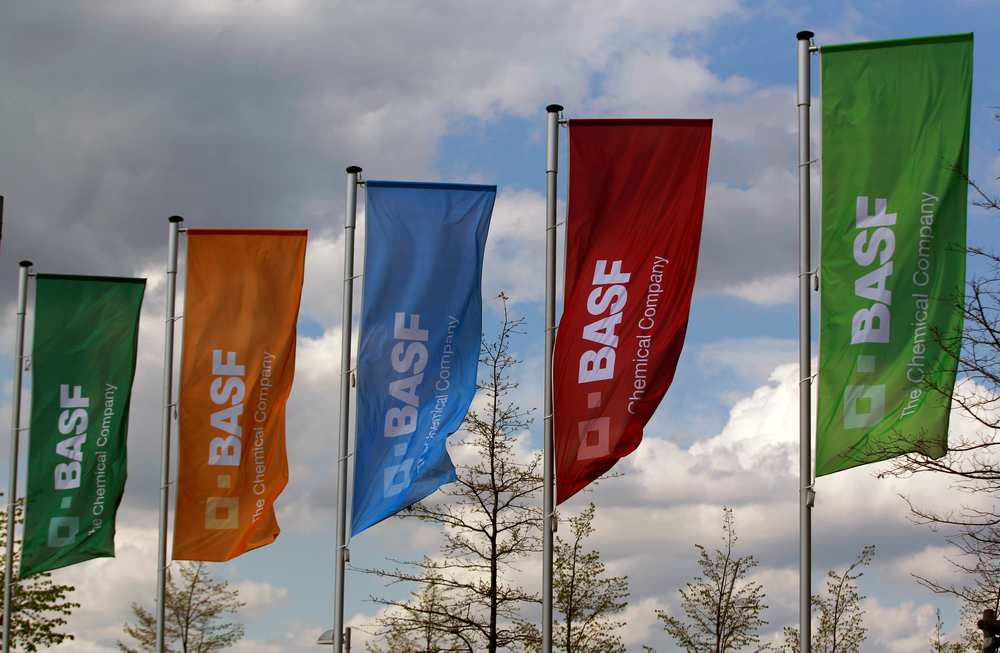 Flags of the German chemical company BASF are pictured in Monheim, Germany April 20, 2012. u00e2u20acu201d Reuters pic