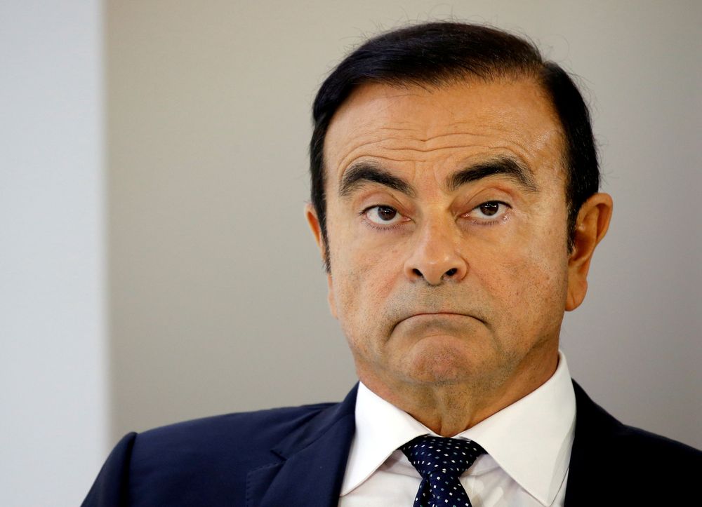 Carlos Ghosn, chairman and CEO of the Renault-Nissan-Mitsubishi Alliance, at a press conference during the Paris auto show October 3, 2018. u00e2u20acu201d Reuters pic