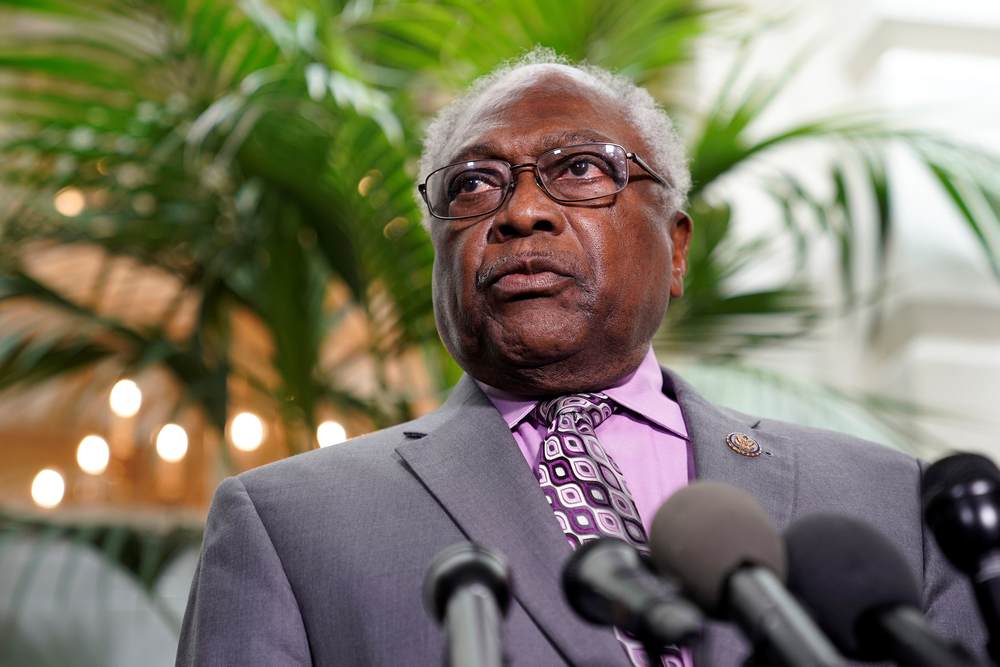 House Majority Whip James Clyburn speaks at a press briefing on Capitol Hill in Washington January 17, 2019. u00e2u20acu201d Reuters pic
