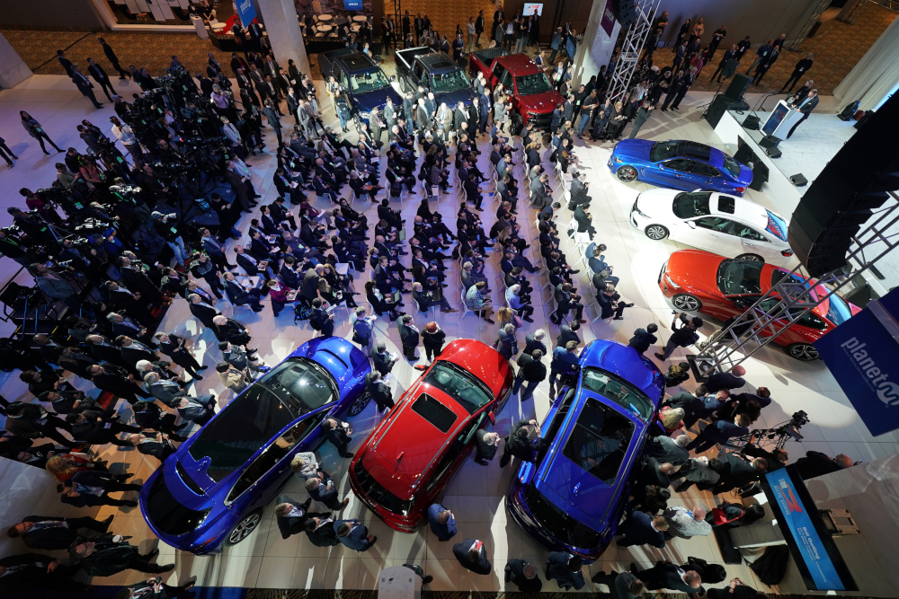The NAIAS Car of the Year press conference during day one of the 2019 North American International Auto Show January 14, 2019 at the Cobo Centre in Detroit, Michigan. u00e2u20acu201d AFP pic