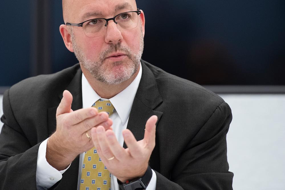 FBI Agents Association member Thomas O'Connor speaks during a press conference in Washington January 22, 2019. u00e2u20acu201d AFP pic