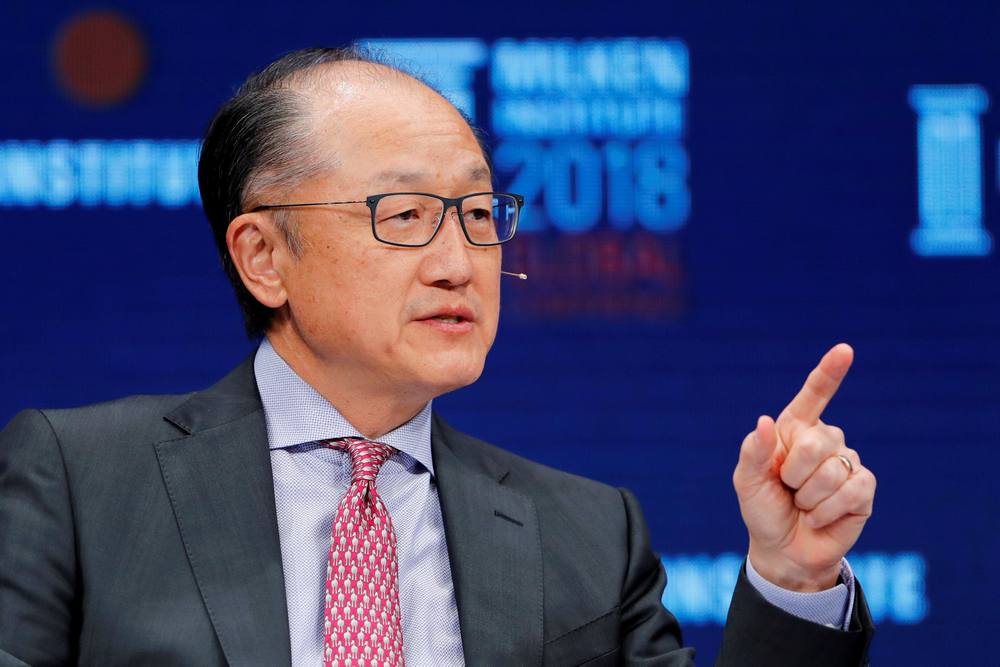 Jim Yong Kim, World Bank Group President, speaks at the Milken Institute 21st Global Conference in Beverly Hills, California May 1, 2018 u00e2u20acu201d Reuters pic