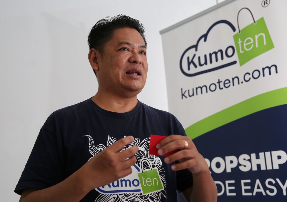 Leong says Kumoten lets merchants sell without having to worry about managing inventory.