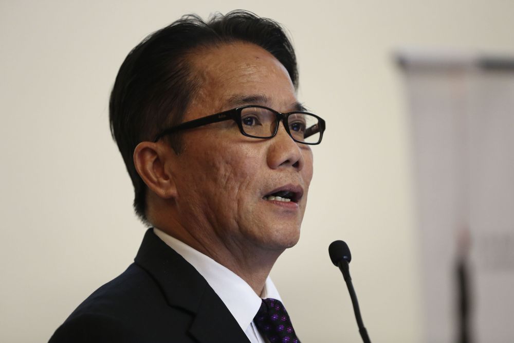 Datuk Liew Vui Keong speaks during a conference on the death penalty organised by the Malaysian Coalition Against the Death Penalty in Subang Jaya on January 11, 2019. u00e2u20acu2022 Picture by Yusof Mat Isa