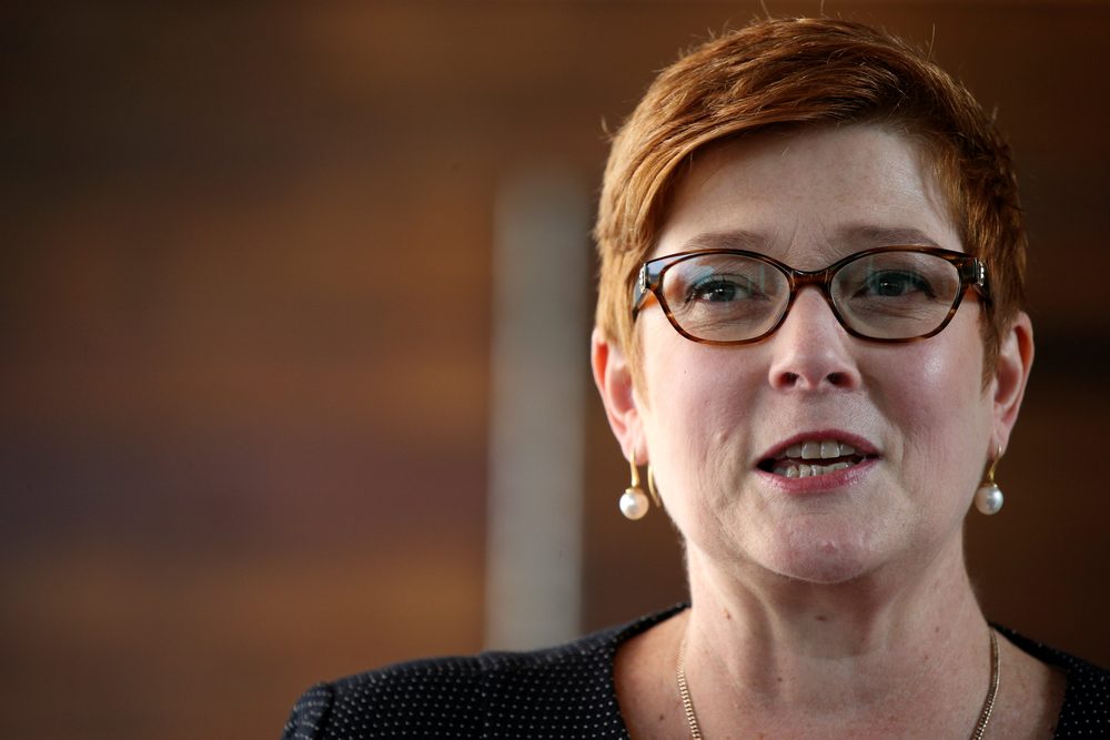 Australia's Foreign Minister Marise Payne speaks during a news conference at Australian Embassy in Bangkok January 10, 2019. u00e2u20acu201d Reuters pic