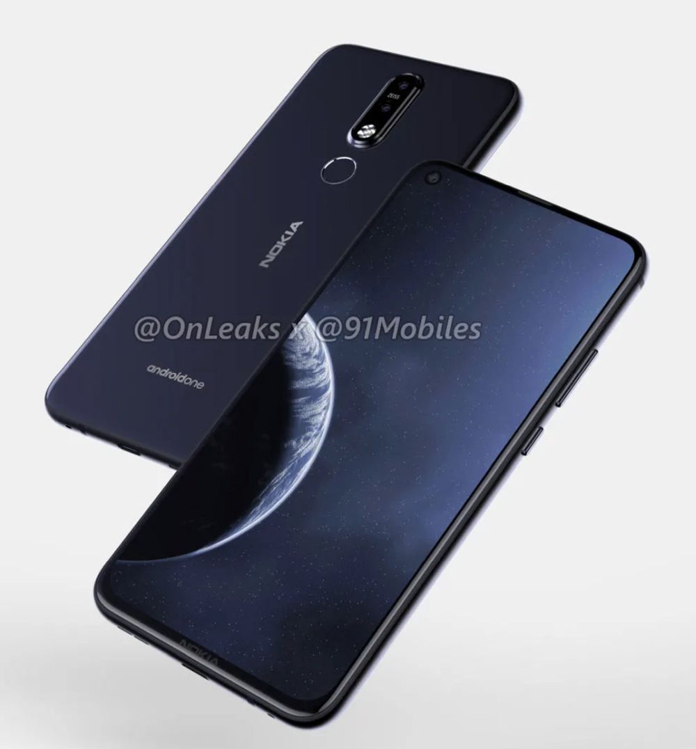 Based on the source, the upcoming Nokia device will feature a 6.22u00e2u20acu00b3 Full HD+ display similar to Motorolau00e2u20acu2122s upcoming P40 smartphone. u00e2u20acu201d Pic by 91Mobile via SoyaCincau/onleaks