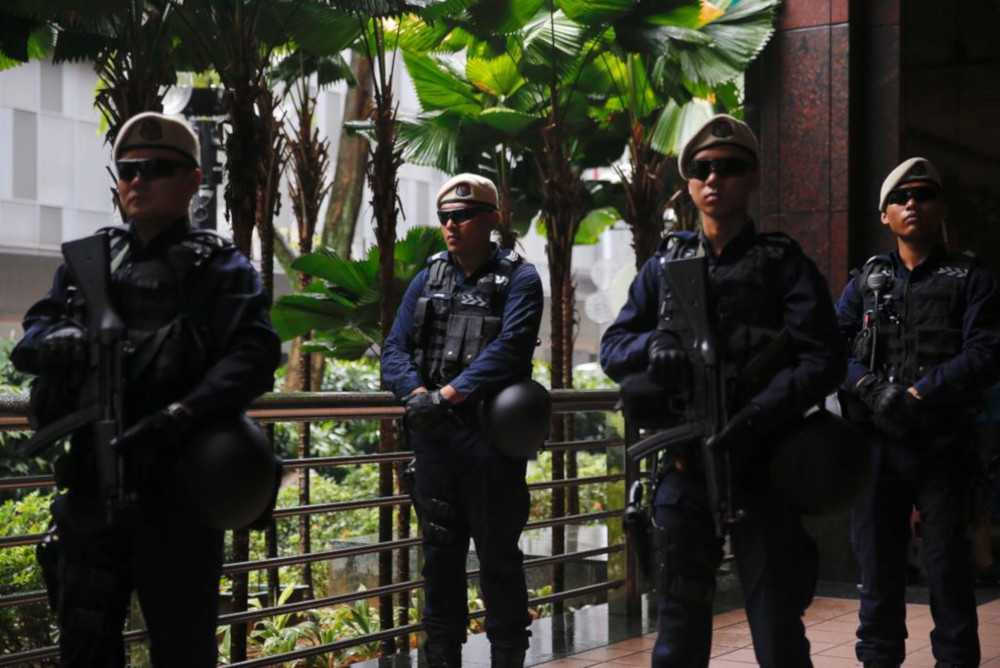 The Singapore Terrorism Threat Assessment Report 2019 on January 22, 2019 said the terrorism threat to Singapore remains high, with the u00e2u20acu02dcmost pressing threatu00e2u20acu2122 coming from the Islamic State of Iraq and Syria (ISIS). u00e2u20acu201d TODAY pic