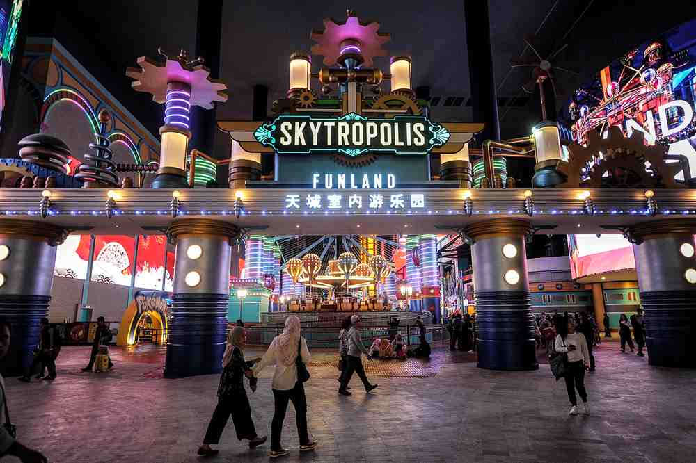 Entrance to Skytropolis Funland. u00e2u20acu201d Picture by Shafwan Zaidon