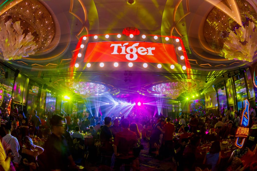 Tiger welcomed the Year of the Pig with a bang. u00e2u20acu201d Picture courtesy of Heineken Malaysia 