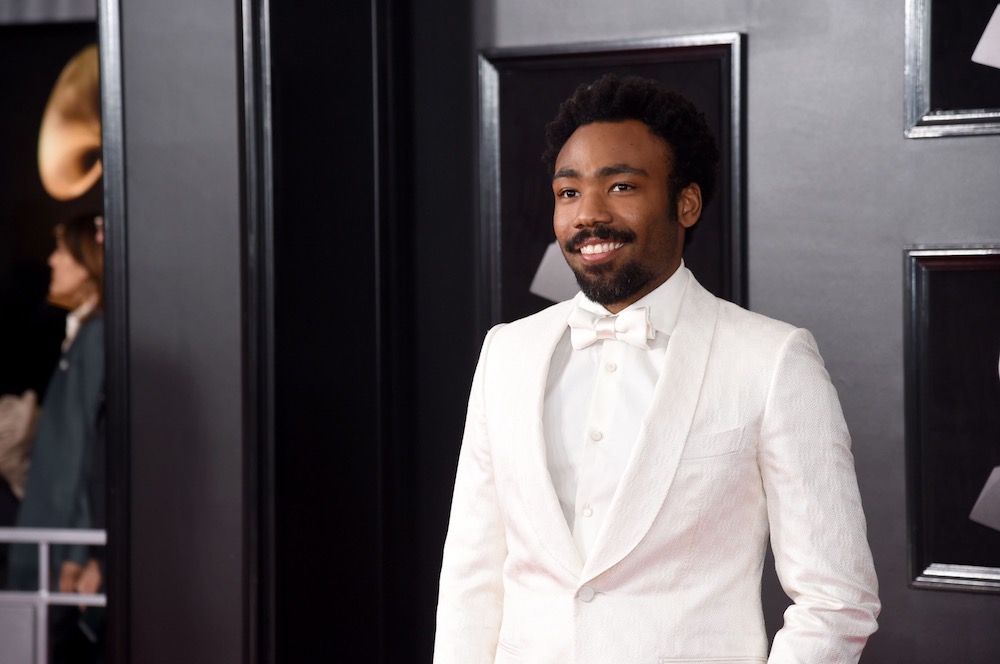 Recording artist Donald Glover aka Childish Gambino attends the 60th Annual Grammy Awards at Madison Square Garden on January 28, 2018 in New York City. u00e2u20acu201d AFP pic