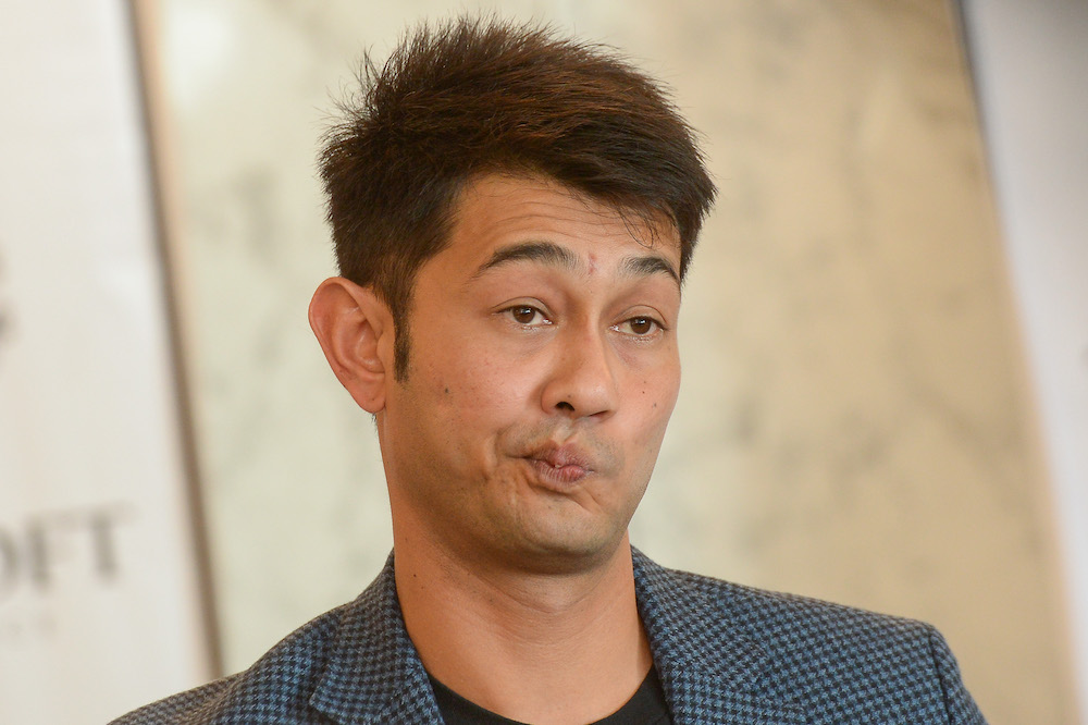 Farid pleaded not guilty to using the drug THC, a compound found in marijuana, at the Petaling Jaya District Narcotics Office on January 11, 2018. u00e2u20acu201d Picture by Mukhriz Hazim