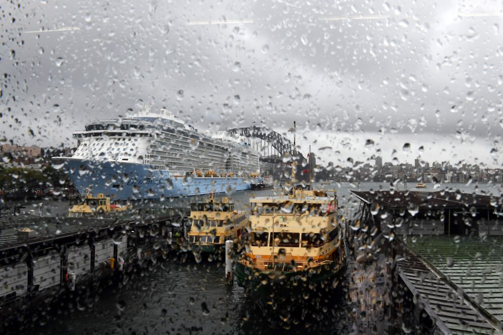 Rain droplets are seen on the window of a train in Sydney November 28, 2018. The Australian Bureau of Meteorology said today a slow-moving monsoonal trough was sitting above northern Queensland state. u00e2u20acu201d AFP pic 